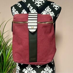 HENRI BENDEL Limited Edition Canvas Convertible Backpack